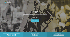 Desktop Screenshot of kvhv.be